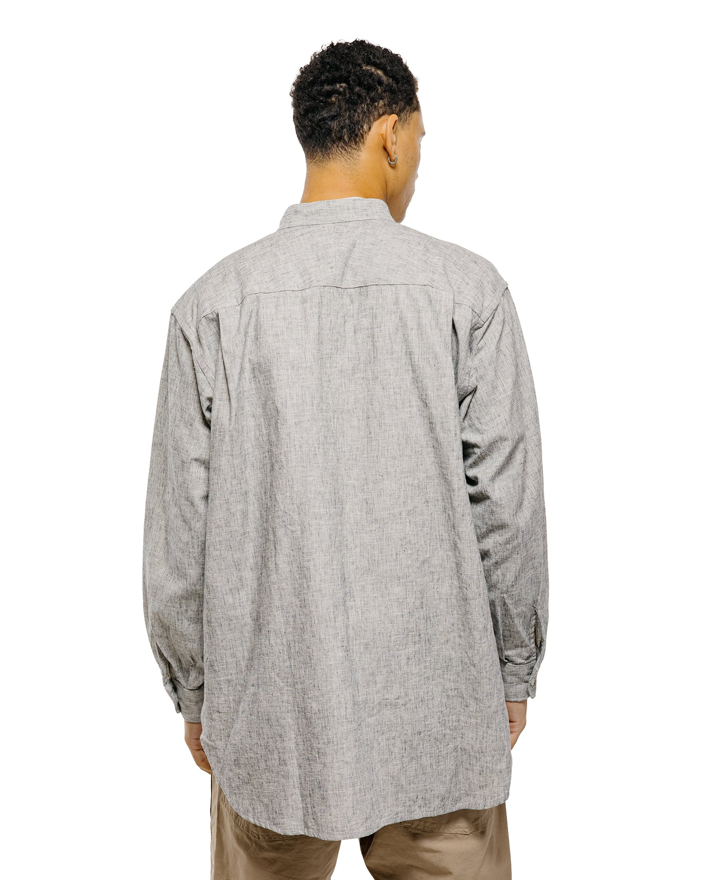 Engineered Garments Wing Collar Shirt H.Grey CL Melange