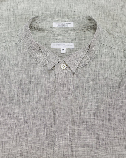 Engineered Garments Wing Collar Shirt H.Grey CL Melange