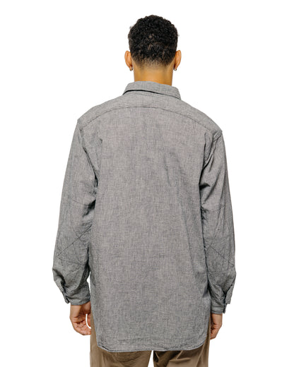 Engineered Garments Work Shirt Black/Grey CL Houndstooth