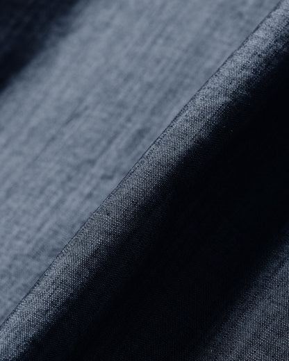 Engineered Garments Work Shirt Blue Cotton Chambray Fabric