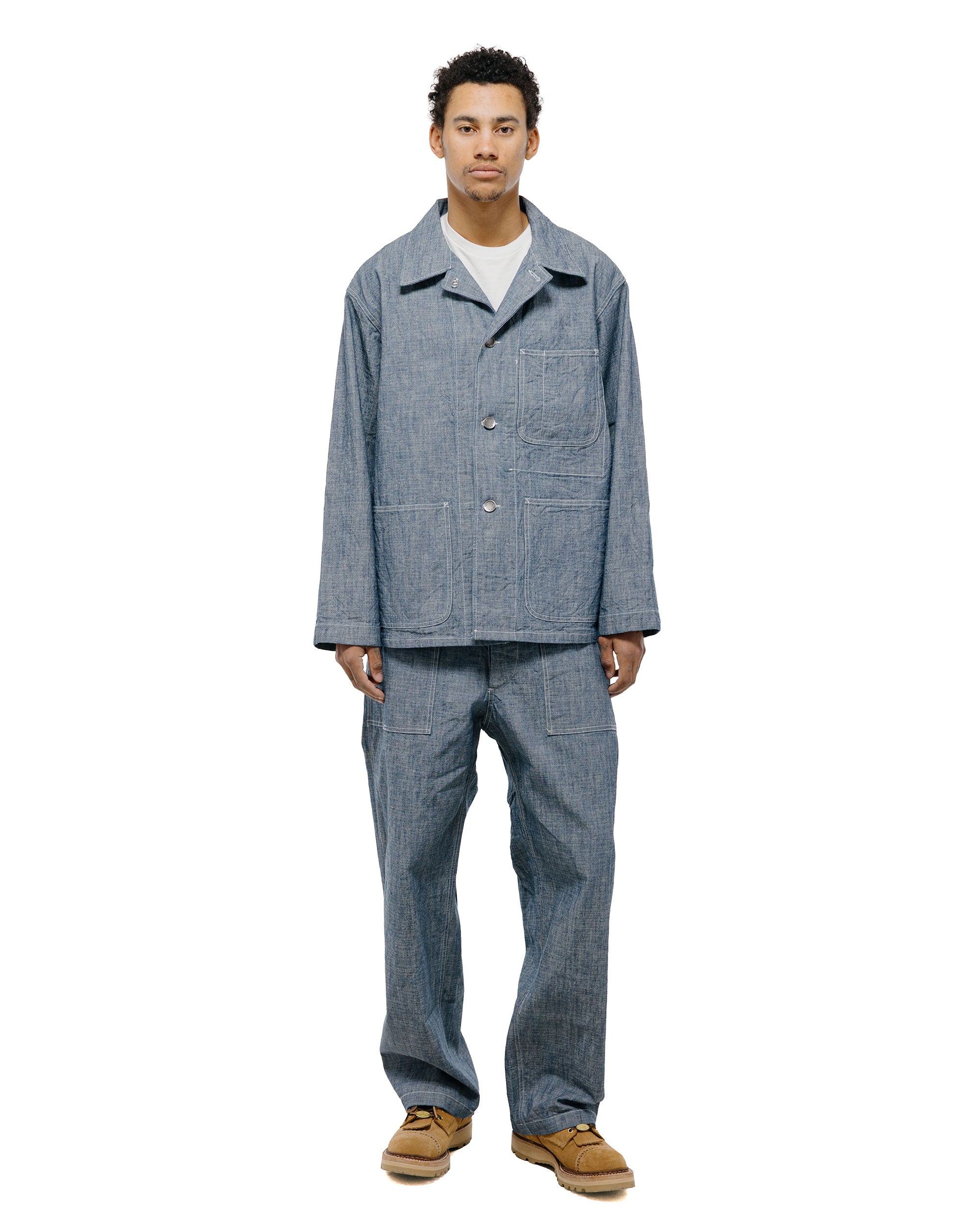 Engineered Garments Workaday Fatigue Pant Indigo 10oz Sea Canvas