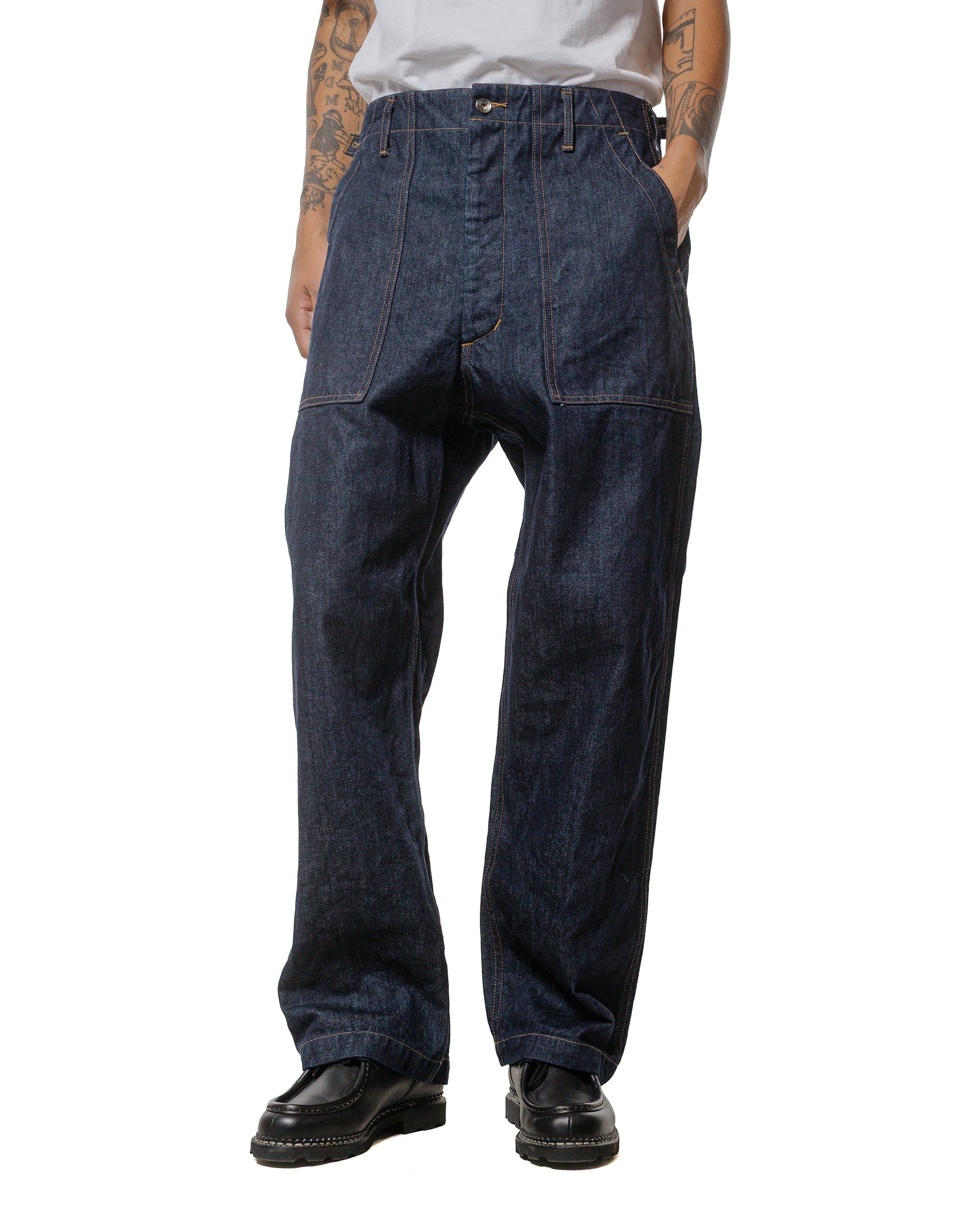 Engineered Garments Workaday Fatigue Pant Indigo 12oz Cone Denim