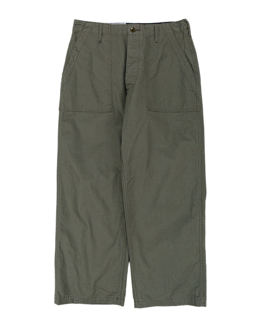 Engineered Garments Workaday Fatigue Pant Olive Heavyweight Cotton Ripstop