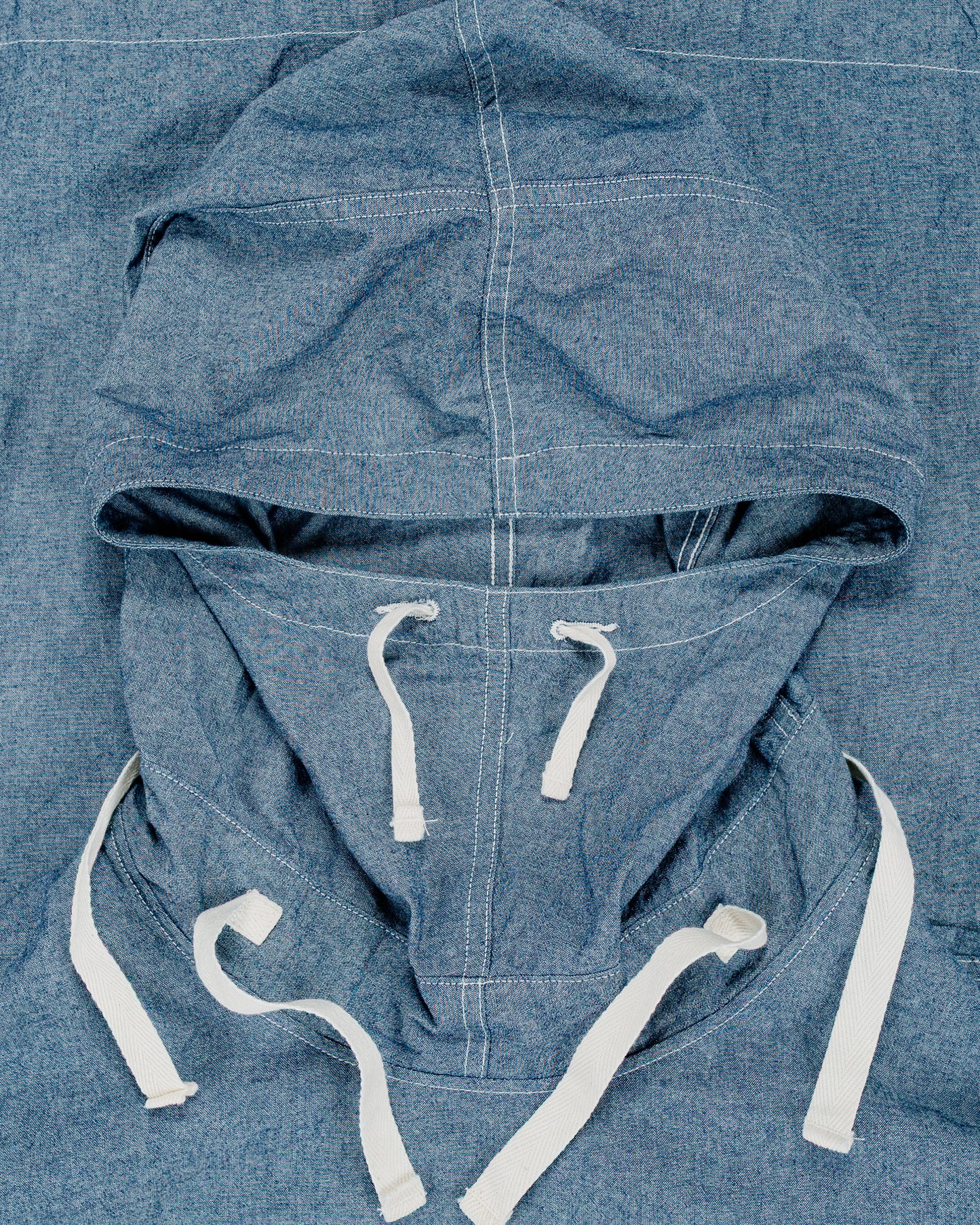 Engineered Garments Workaday Salvage Smock Indigo 4.5oz Cotton Chambray