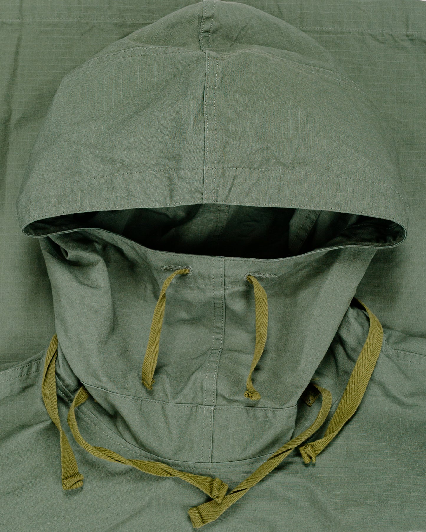 Engineered Garments Workaday Salvage Smock Olive Cotton Ripstop