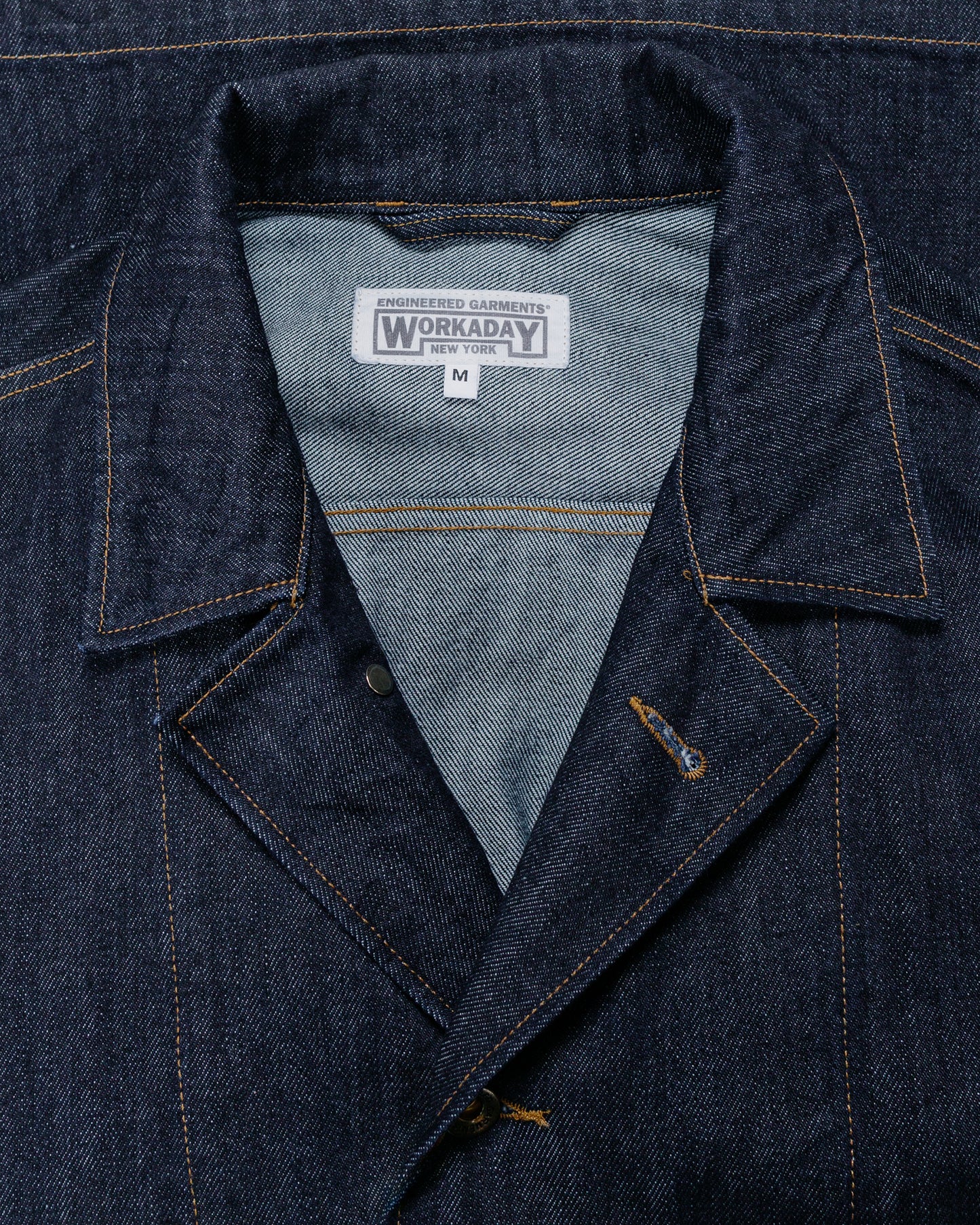 Engineered Garments Workaday Sea Bees Jacket Indigo 12oz Cone Denim