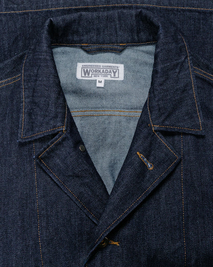 Engineered Garments Workaday Sea Bees Jacket Indigo 12oz Cone Denim