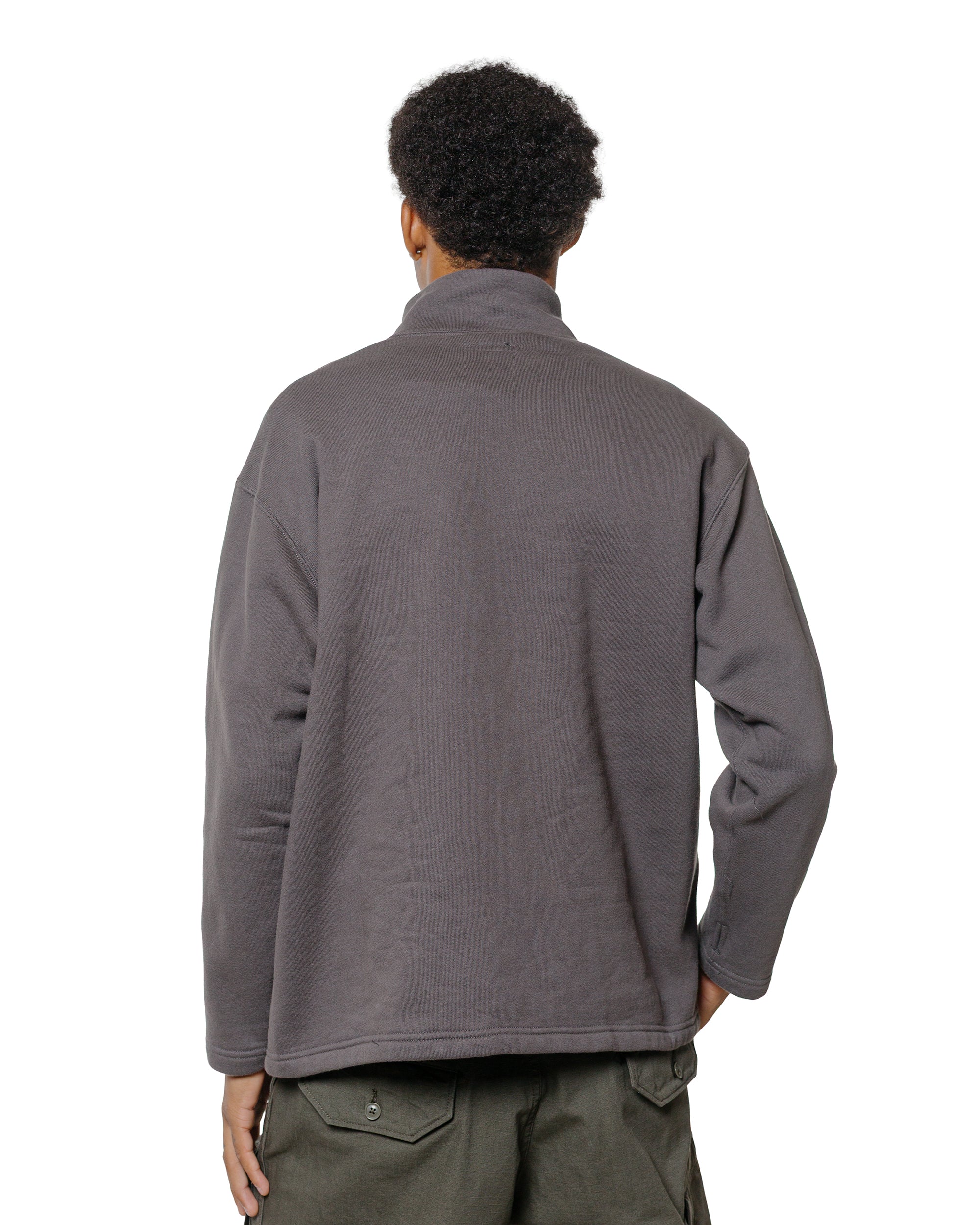 トップス Engineered garments Zip Mock Neck Engineered Garments Zip Mock Neck, Brown – Glasswing