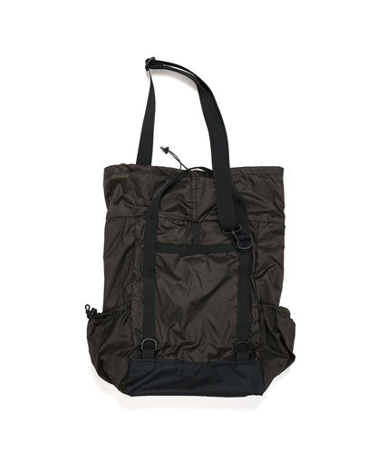 Engineered Garments UL 3 Way Bag Brown Nylon Micro Ripstop