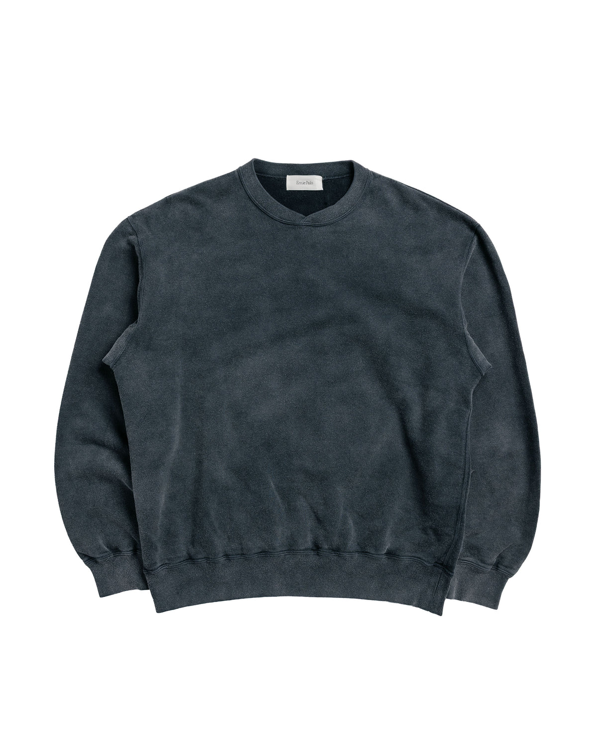 Ernie Palo Product Dyed Sweat Shirt Black