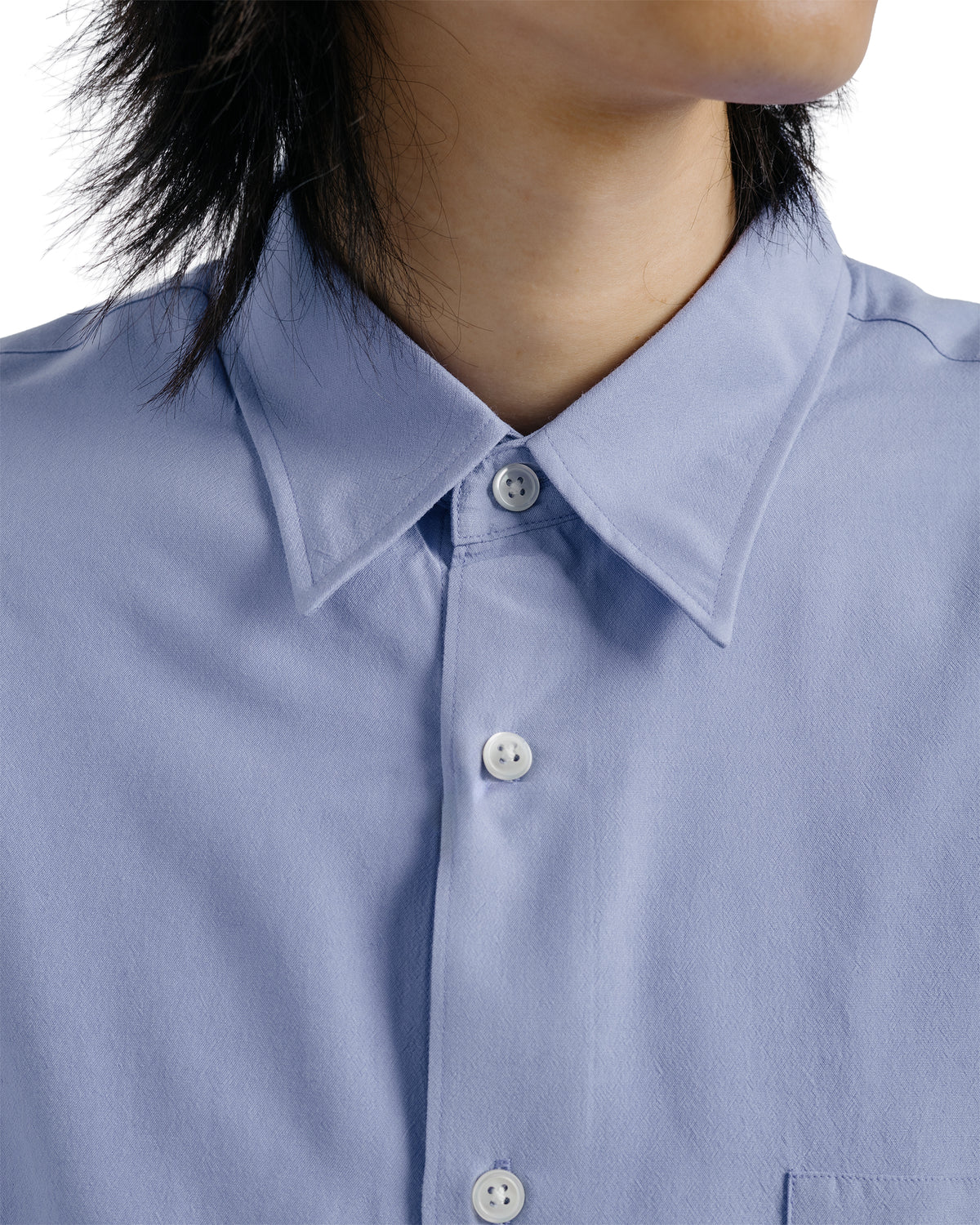 Ernie Palo Silk Nidom Square Shirt Purple
