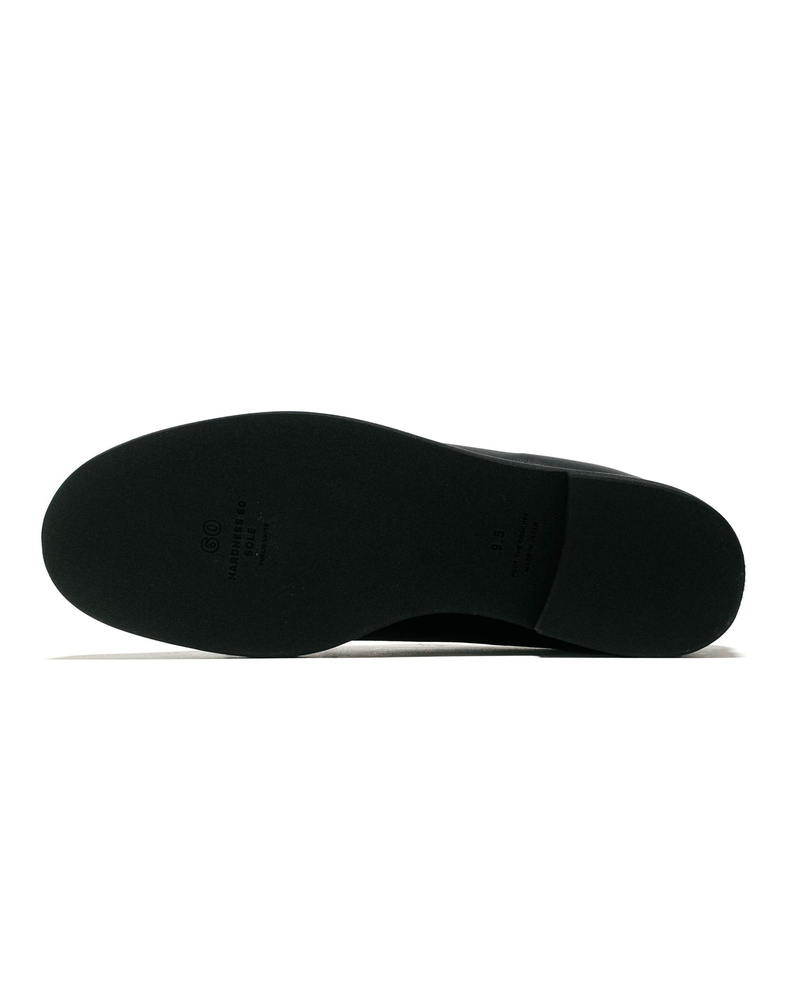 Foot The Coacher One-Piece Shoes Black sole