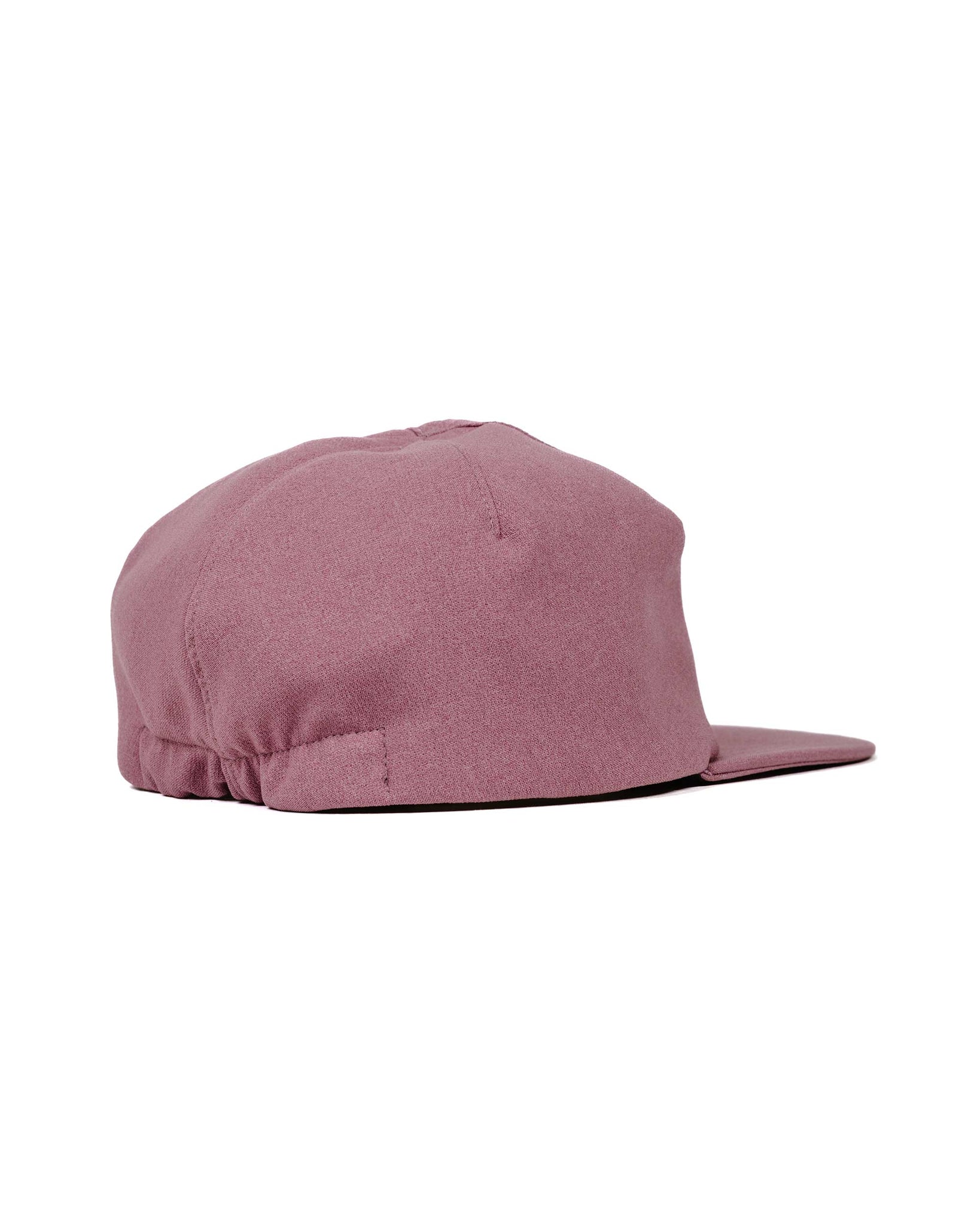 Found Feather 1 Panel Baseball Cap Poly Dyed Double Cloth Lavender Close