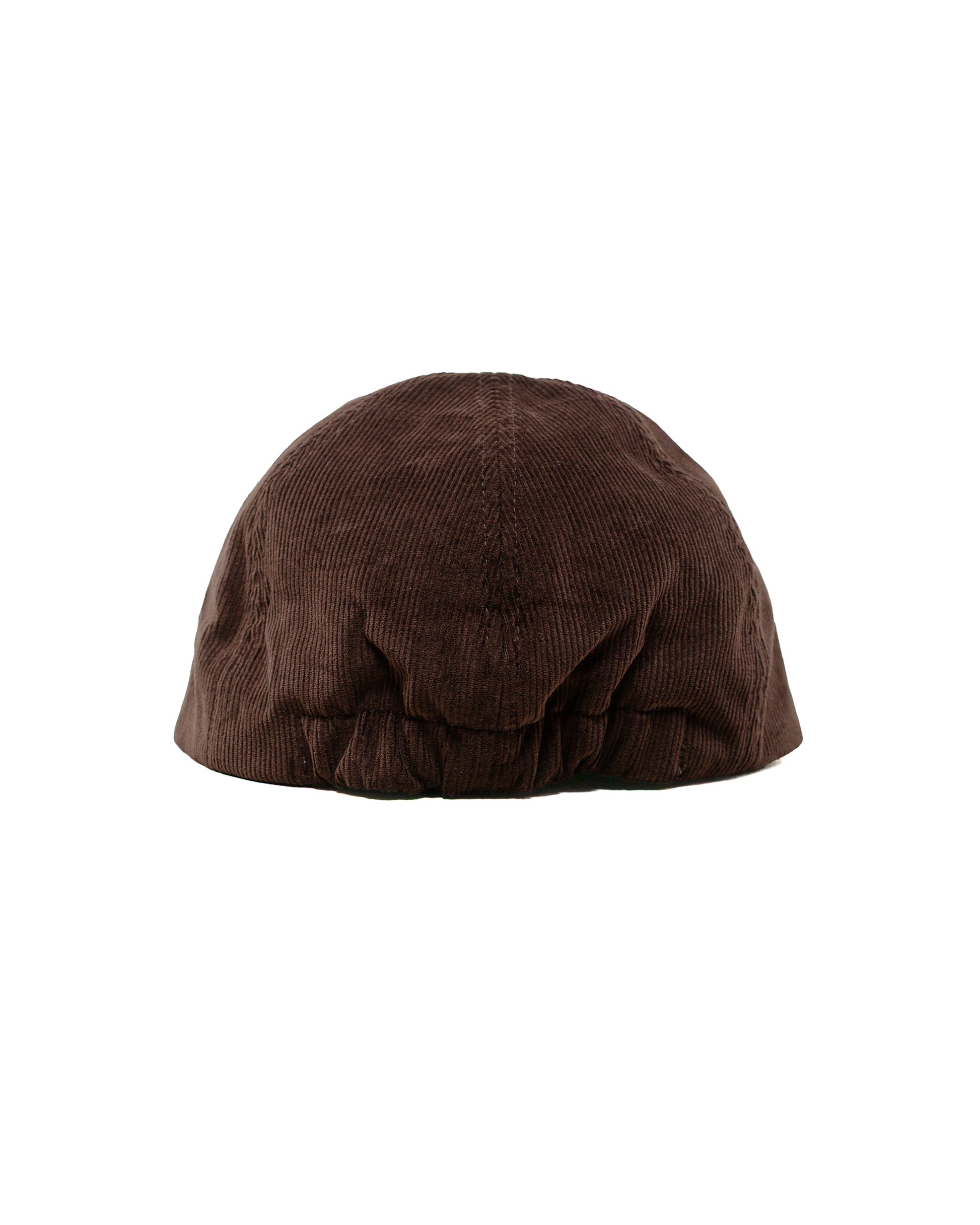 Found Feather 5 Panel Trucker Cap 14W Corduroy Dark Brown