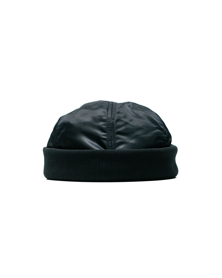 Found Feather 6 Panel Watch Cap MA-1 Black