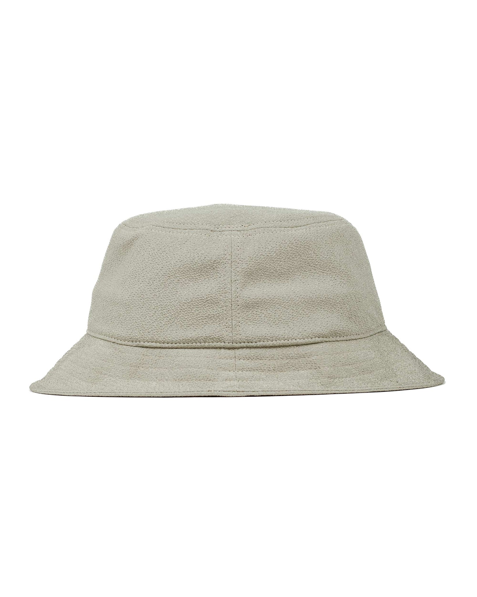 Found Feather Bucket Hat Ventile Cotton Dyed Weather Cloth Beige