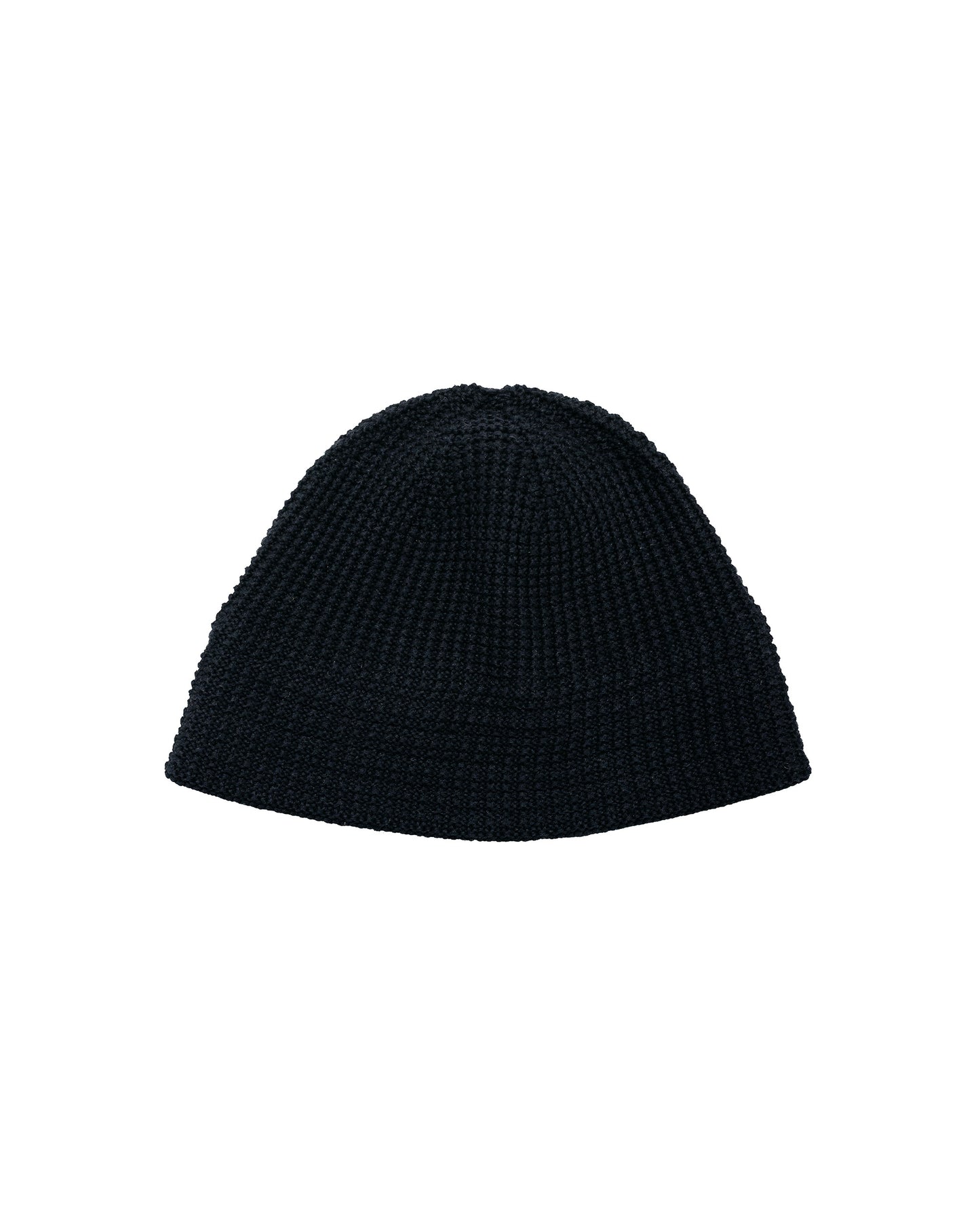Found Feather Knit Bucket Hat Black