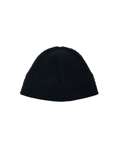Found Feather Knit Bucket Hat Black