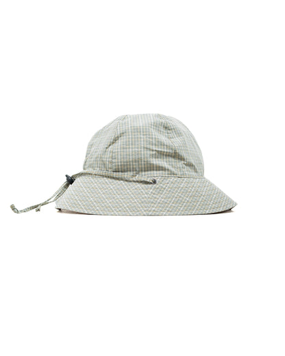 lost & found Found Feather Found Feather Military Sun Hat (Reversible) Green Check