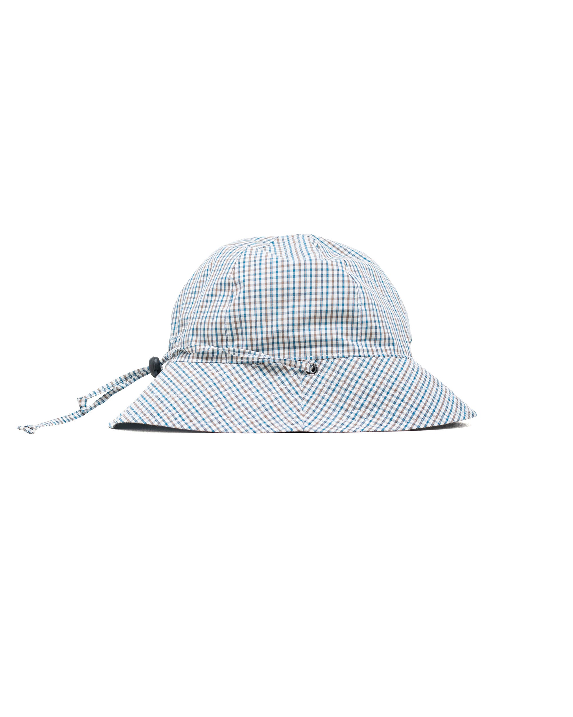 lost & found Found Feather Found Feather Military Sun Hat (Reversible) White Check