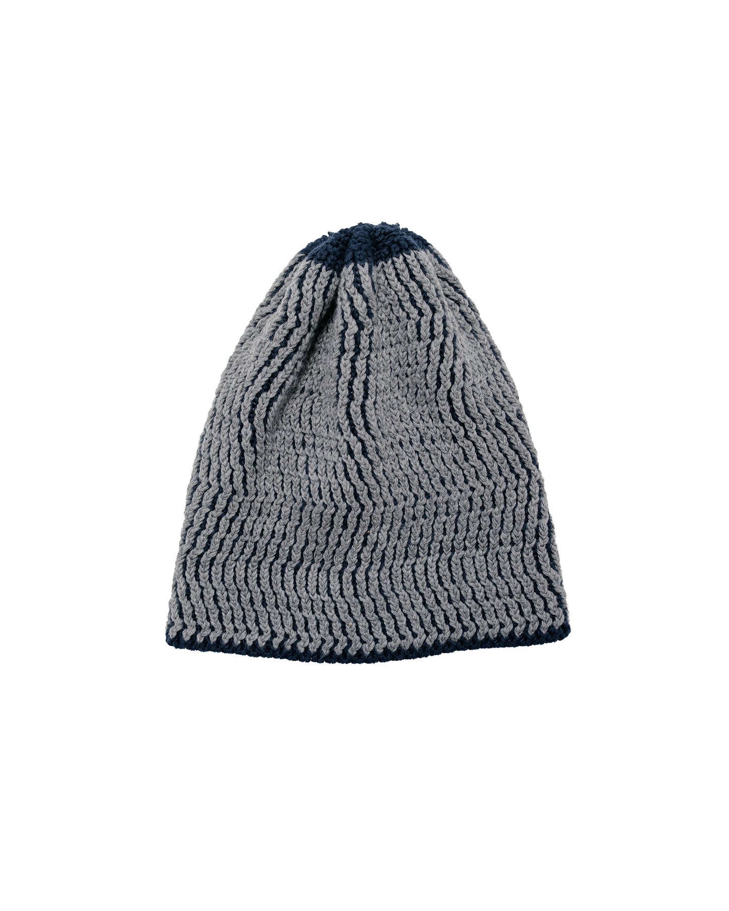 Found Feather Wave Skully Navy Grey