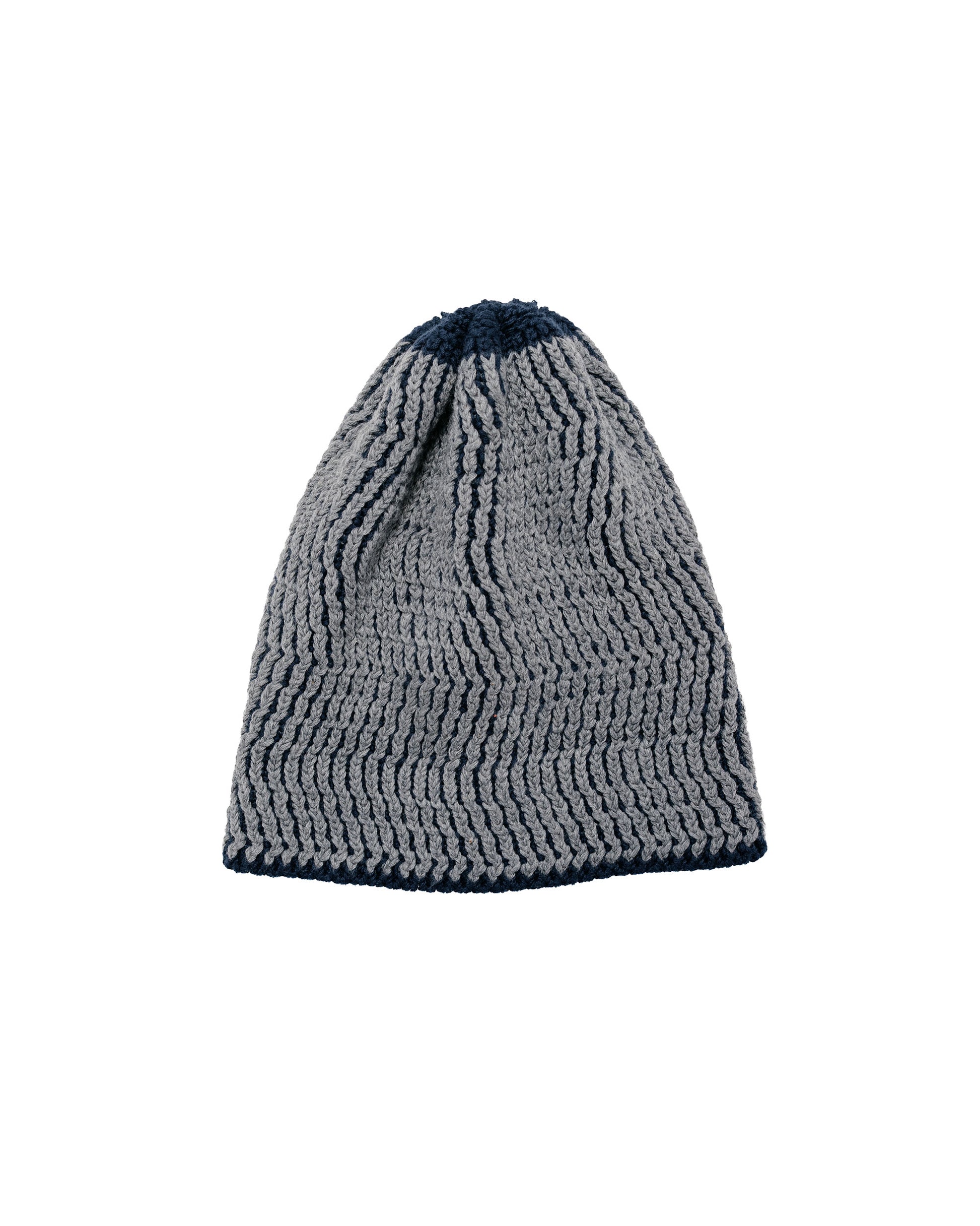 Found Feather Wave Skully Navy Grey