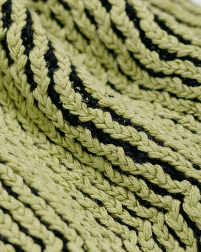 Found Feather Wave Skully Pistachio Black
