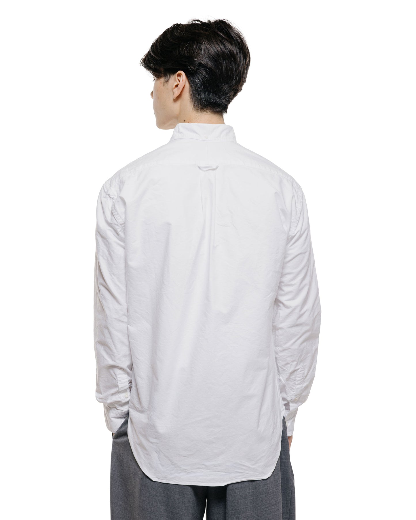 Gitman Vintage Bros. USA Woven 4.5oz White Poplin
