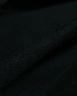 Gitman Vintage Bros. Black Overdye Oxford Long Sleeve fabric
