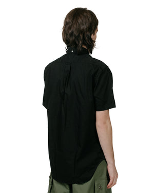 Gitman Vintage Bros. Black Overdye Oxford Short Sleeve model back