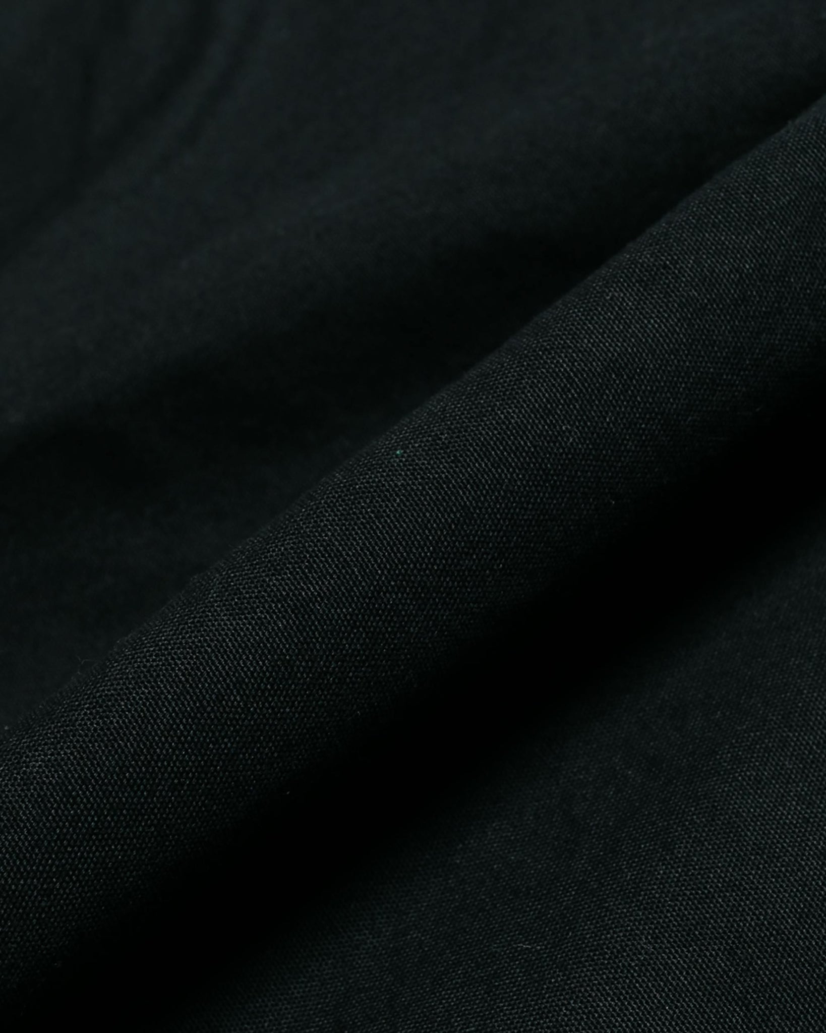 Gitman Vintage Bros. Black Overdye Oxford Short Sleeve fabric