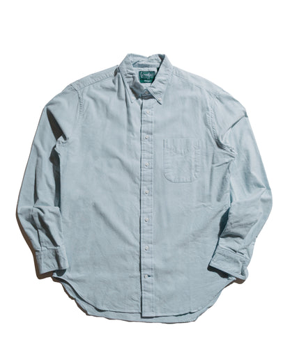 Gitman Vintage Bros. Blue Brushed Fall Oxford