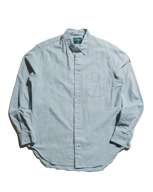 Gitman Vintage Bros. Blue Brushed Fall Oxford
