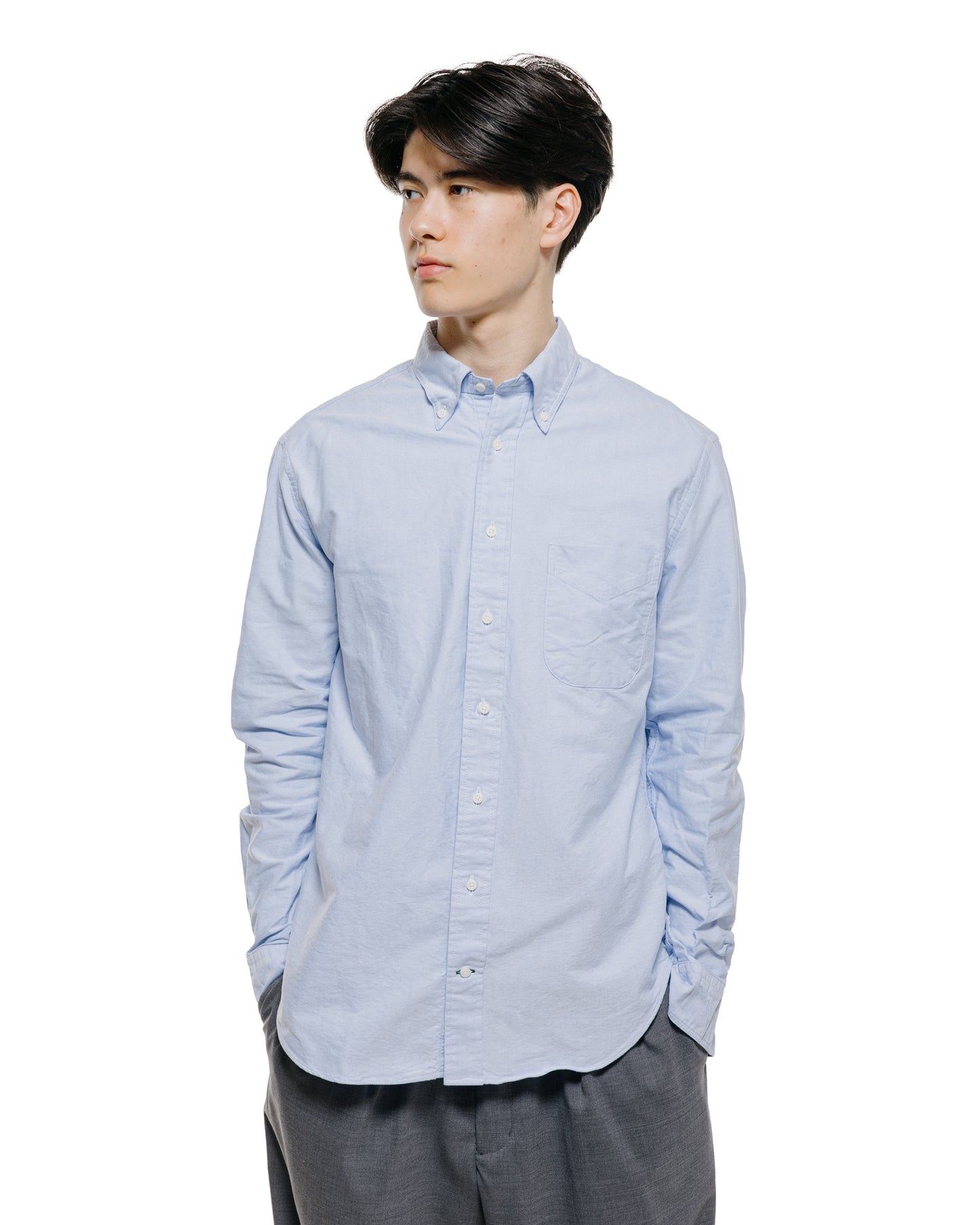 Gitman Vintage Bros. Blue Oxford Long Sleeve