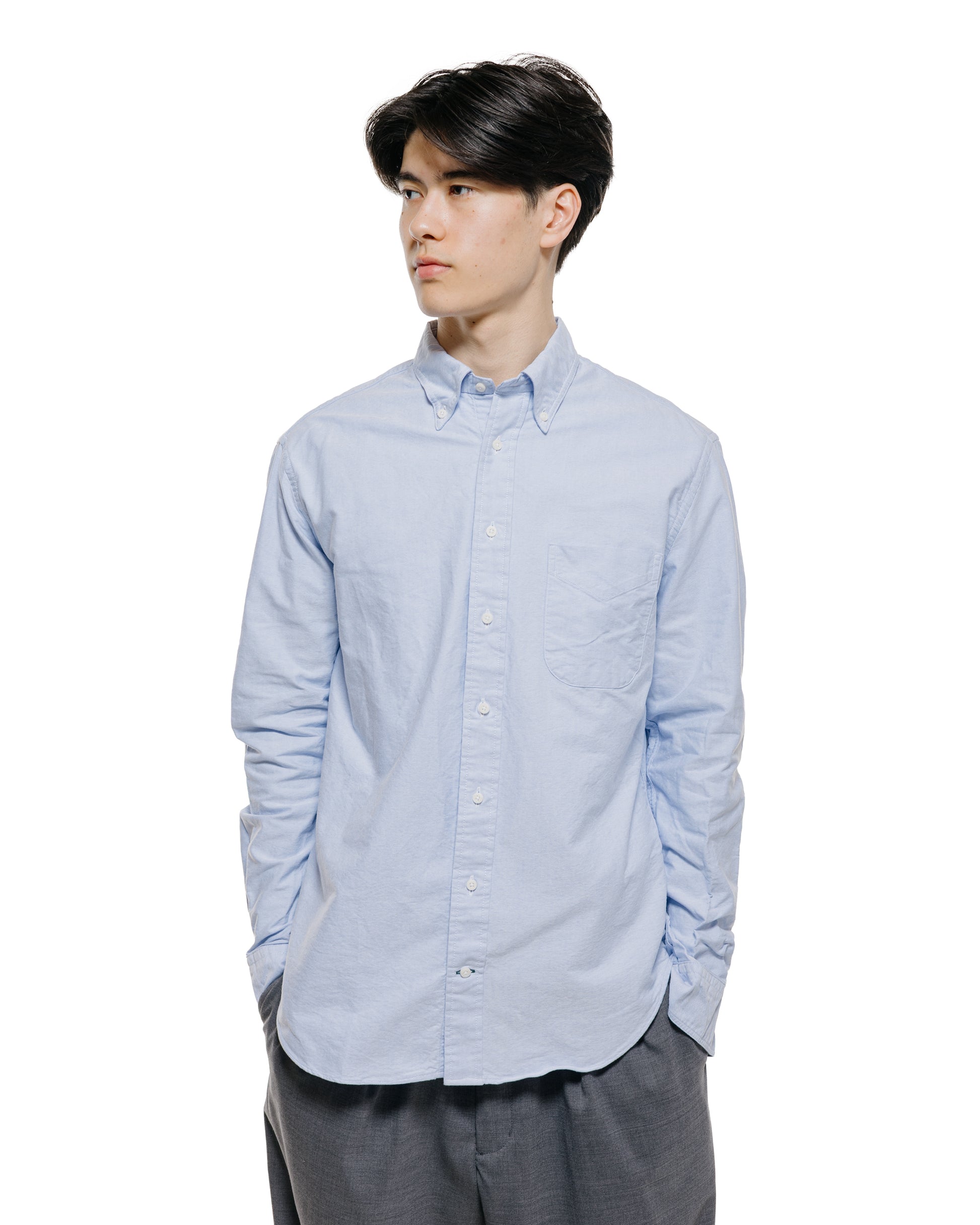 Gitman Vintage Bros. Blue Oxford Long Sleeve