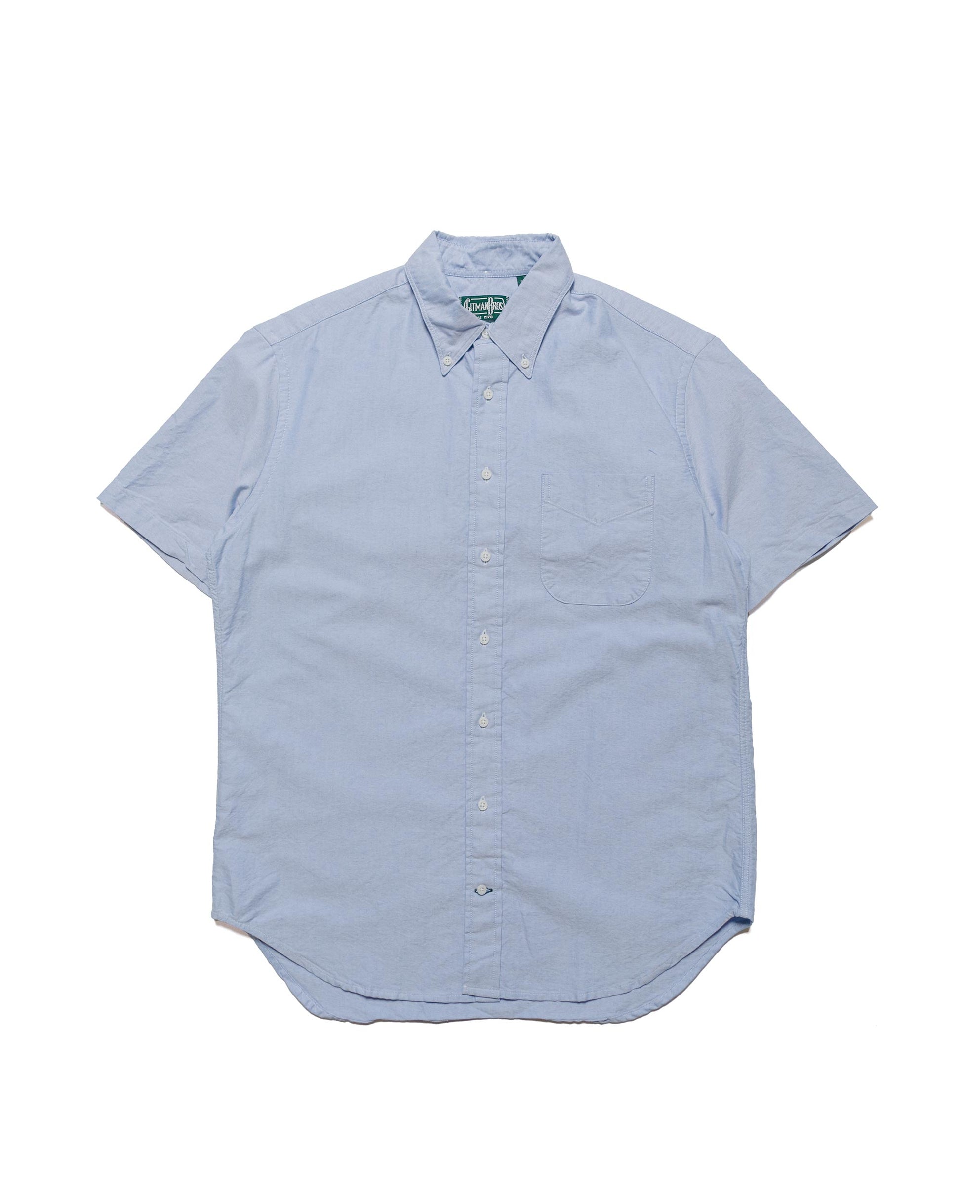 Gitman Vintage Bros. Blue Oxford Short Sleeve