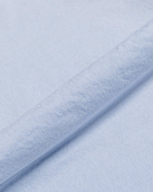 Gitman Vintage Bros. Blue Oxford Short Sleeve fabric