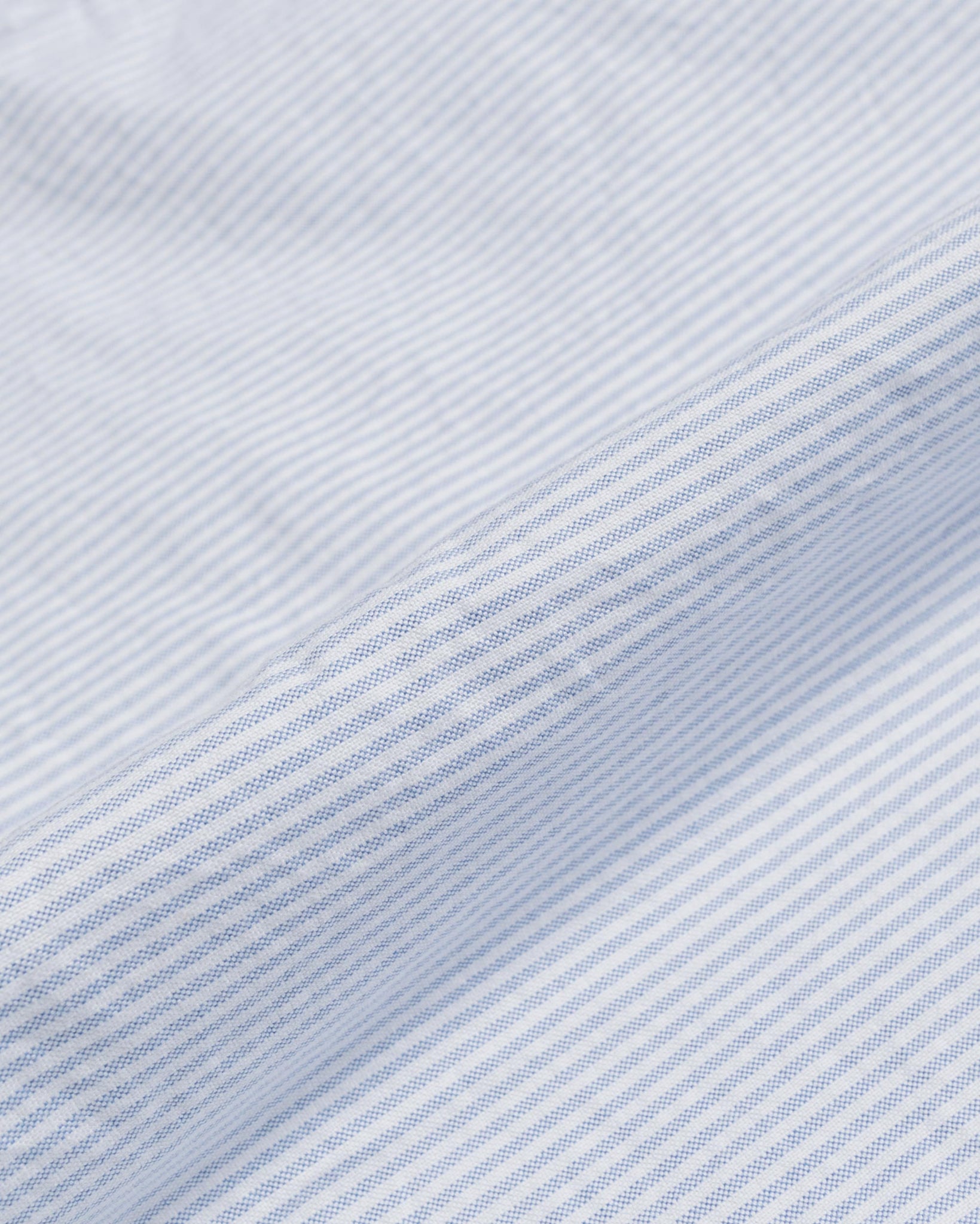 Gitman Vintage Bros. Blue Stripe Linen Long Sleeve Shirt fabric