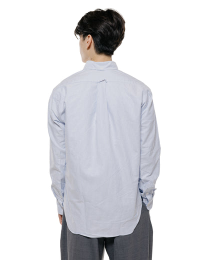 Gitman Vintage Bros. Blue Stripe Oxford Long Sleeve