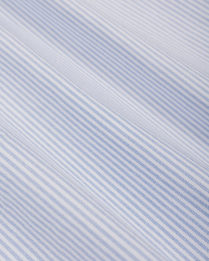 Gitman Vintage Bros. Blue Stripe Oxford Long Sleeve