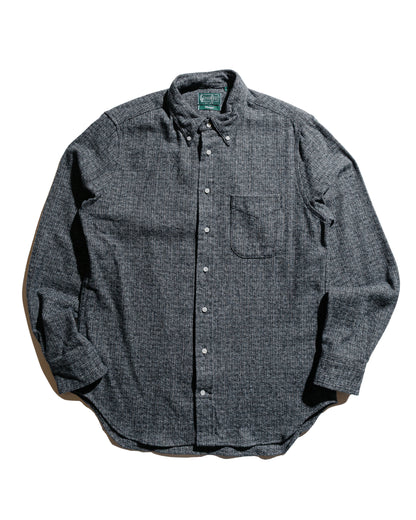 Gitman Vintage Bros. Grey Cotton Tweed Shirt