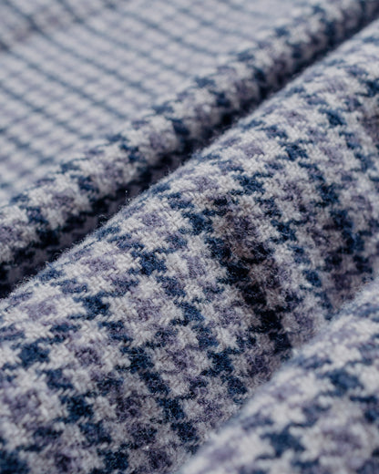 Gitman Vintage Bros. Grey Houndstooth Check Shirt