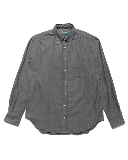 Gitman Vintage Bros. Grey Shetland Flannel Shirt