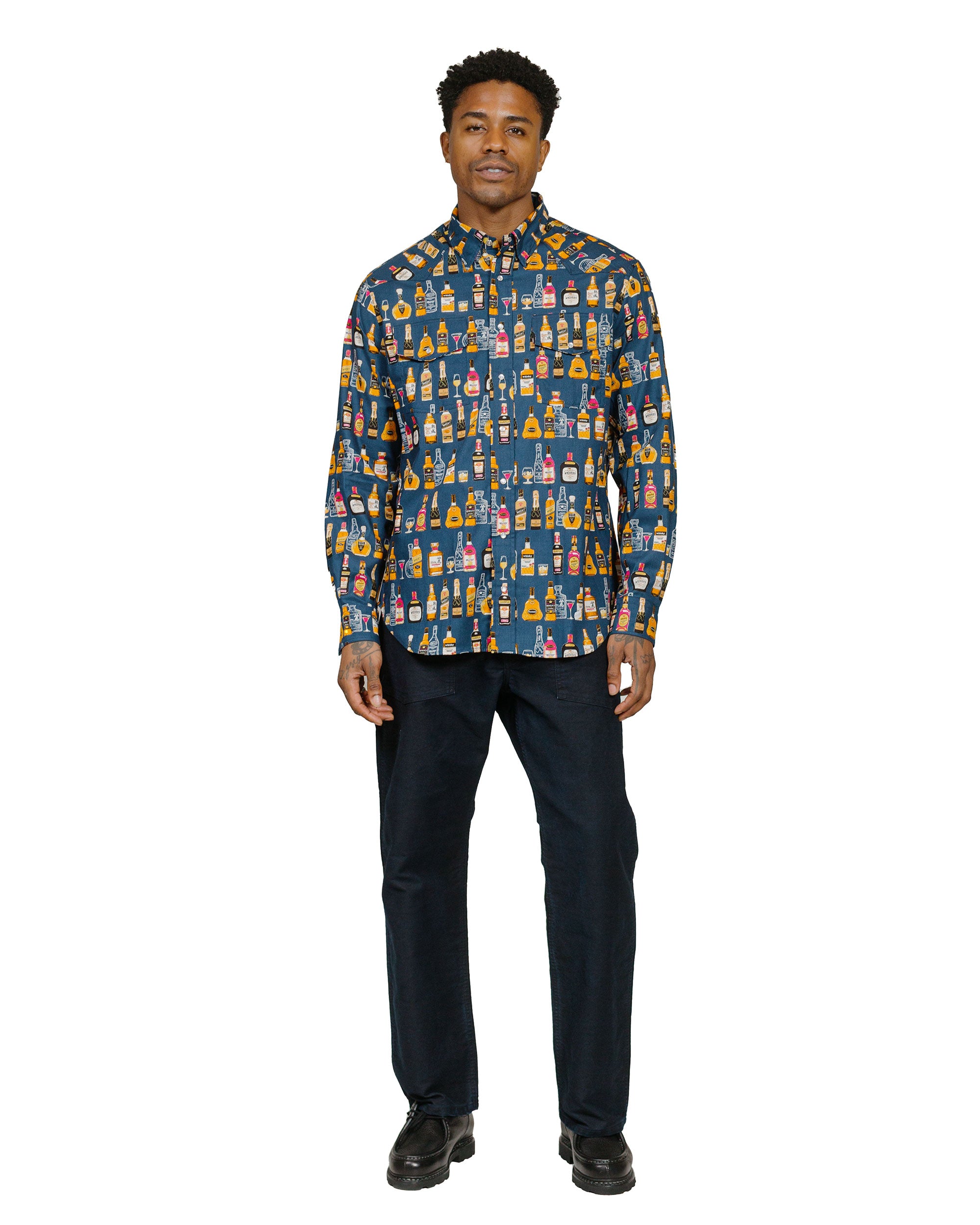 Gitman vintage western shirt clearance