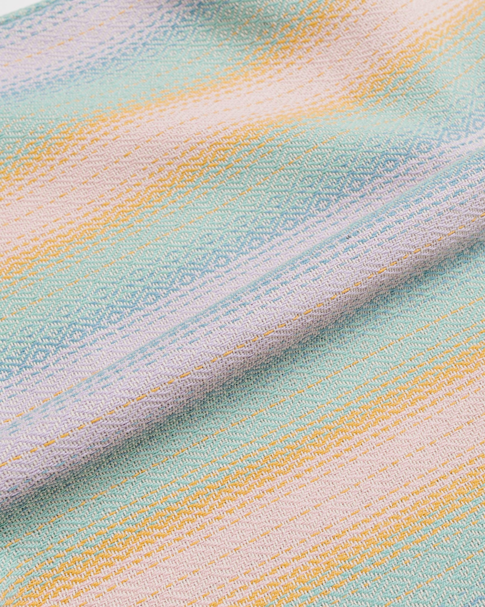 Gitman Vintage Bros. Pastel Baja Blanket Camp Shirt fabric