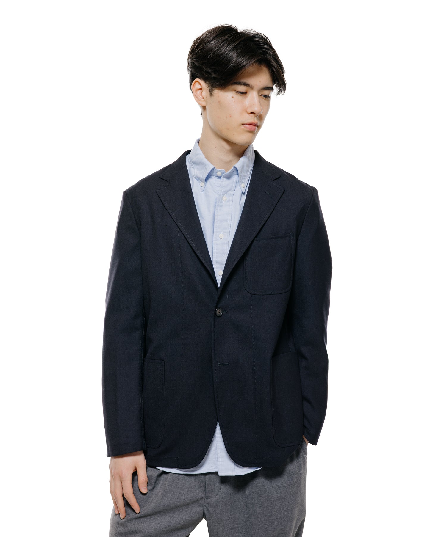 Gitman Vintage Bros. Simple Jacket Marling & Evans Hopsack