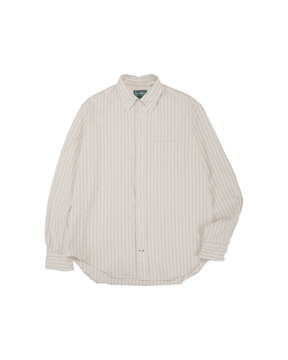Gitman Vintage Bros. Tan Japanese Striped Oxford