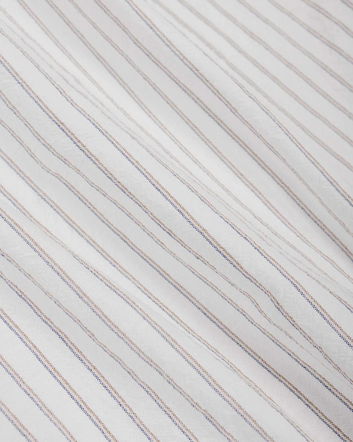 Gitman Vintage Bros. White Japanese Striped Oxford
