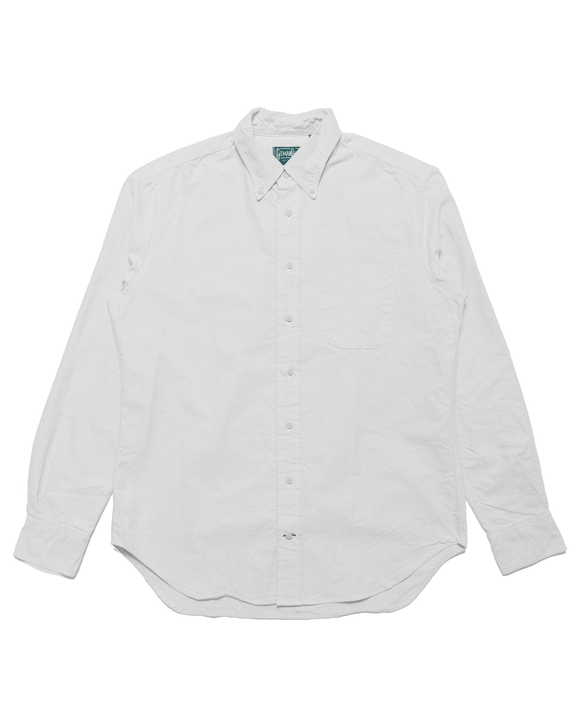 Gitman Vintage Bros. White Oxford Long Sleeve