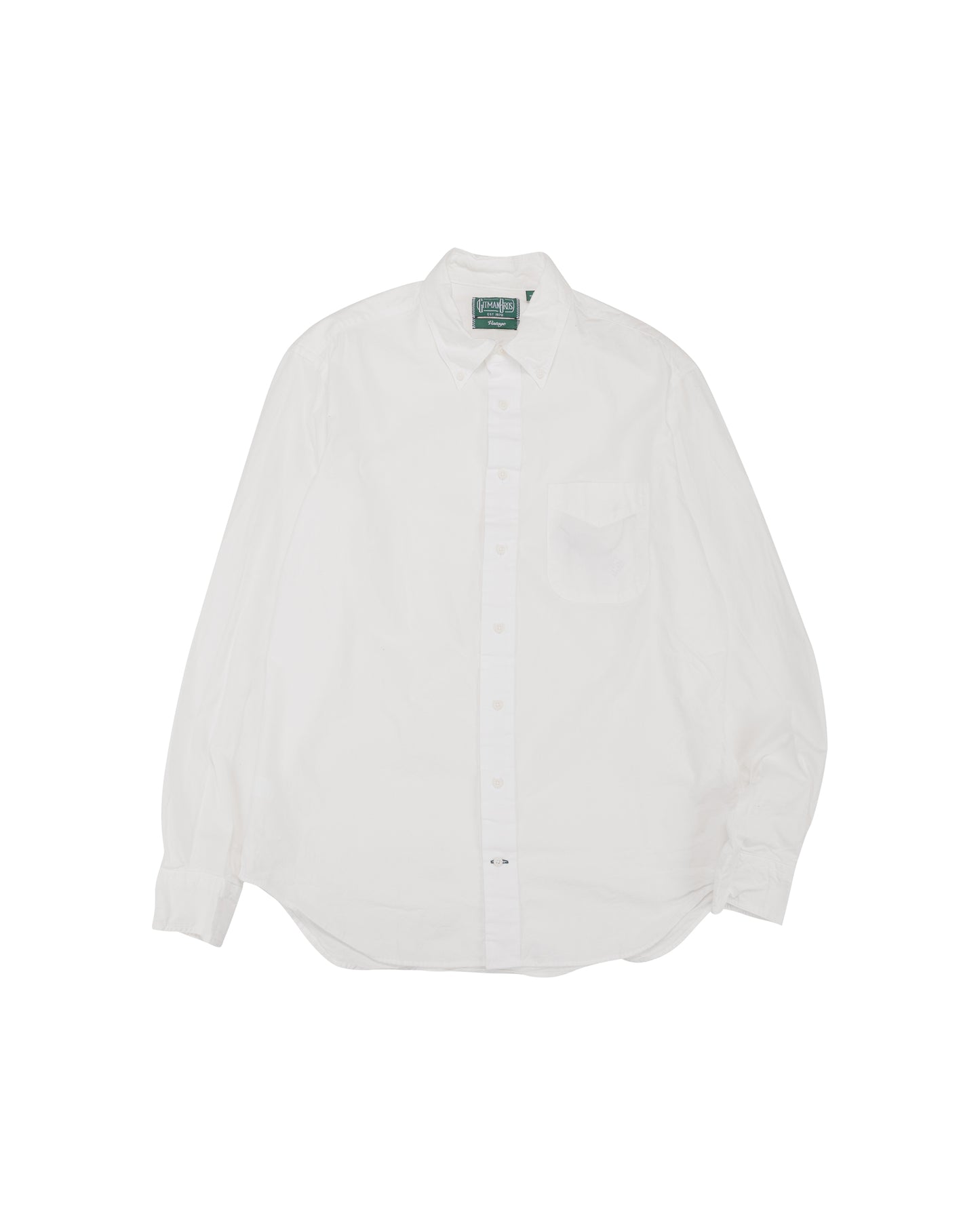 Gitman Vintage Bros. White Oxford Long Sleeve